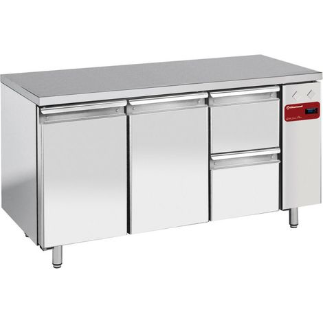 Table réfrigérée composée acier inox - Diamond (1/3)