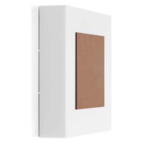 Plafoniera led da parete e soffitto per esterni corten 4000k ip65 17w 1296 lm cri80 lombardo ll116105n (1/4)