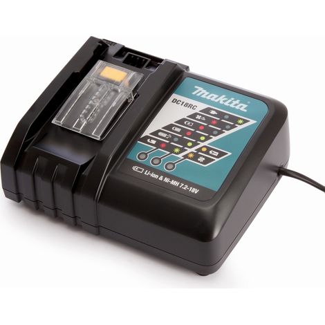 Makita DC18RC 7.2V-18V LXT Multi-Voltage Compact Charger