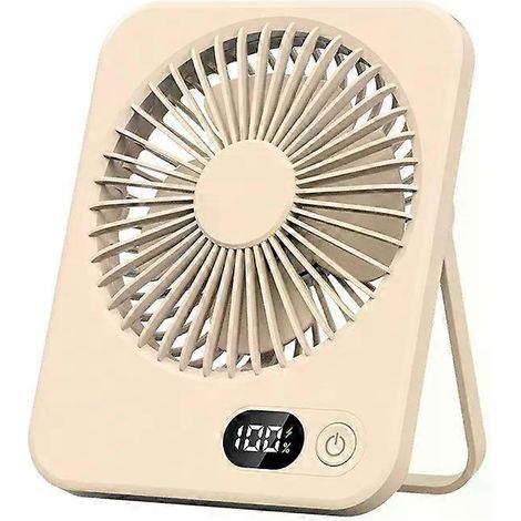 HONORNIC - Ventilateur de bureau pliable ultra silencieux, mini ventilateur, ventilateur de bureau Zongzi