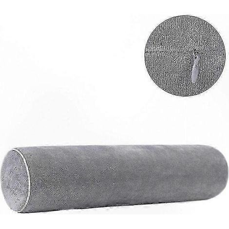 Oreiller ergonomique en mousse à mémoire de forme pour la grossesse et le soutien du dos, conception orthopédique, 43 x 8 cm