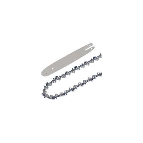 Satz mit 4 1/4"-Kettensägenketten, kompatibel mit 4"-Akku-Minikettensägen, 28 Treibglieder, 10 cm - Crezuo