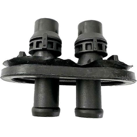 Raccord de réservoir de chauffage pour Audi A4, S4, A5, S5 et TT : références 8K0122291A et 8K0122293R. Raccord de tuyau de liquide de refroidissement de radiateur. (1/5)