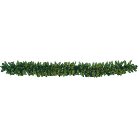 Ghirlanda di natale artificiale verde per decorazioni natale fai da te per caminetti scale Kosmos