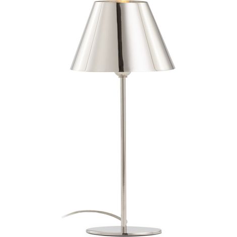 Tischlampe 13X9X36 Metall Nickel (1/2)