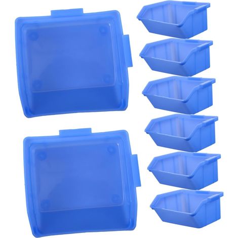 De 8 Bacs De Rangement en Plastique tagres Gigognes pour (1/5)