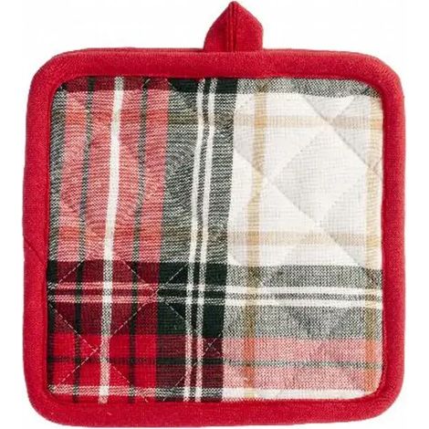 Presina cotone/polies. Kilt 18x18 cm
