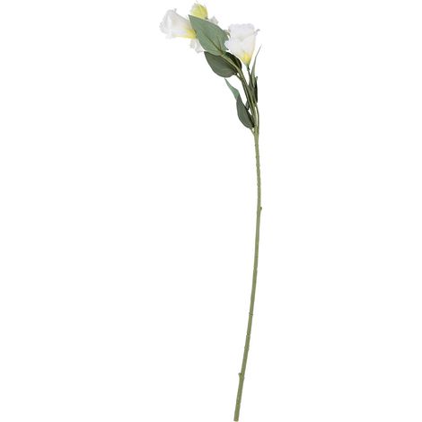 Lot de 4 fleurs artificielles blanches pour décoration de table