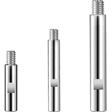 Rallonge pour meuleuse d'angle 5/8"-11" (3 pièces), disques de ponçage, disques à tronçonner, disques à lamelles, meule (1/5)