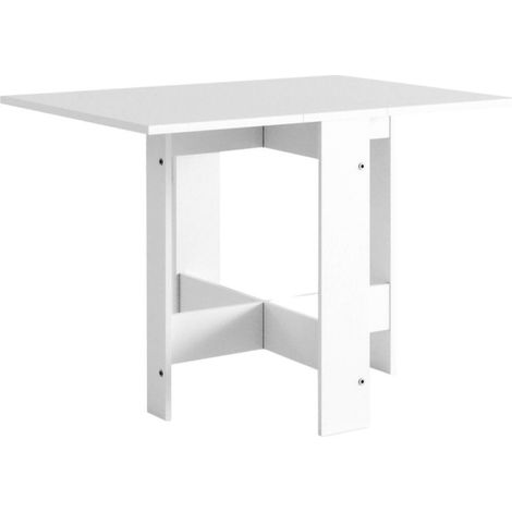 Tavolo pieghevole salvaspazio Artemio colore bianco EFFEZ