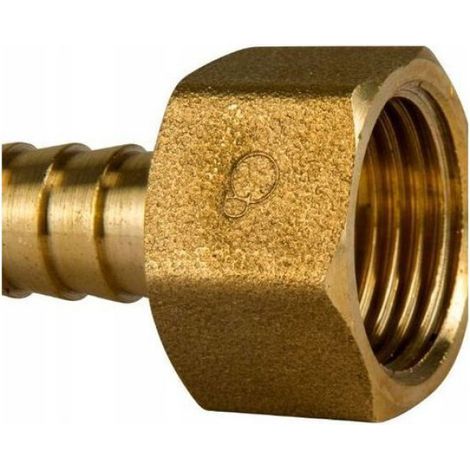 Embout De Tuyau - Laiton - 1/2 Pouces X 14 Mm - Pour Raccord Hydraulique - 1 Pièce (1/2)