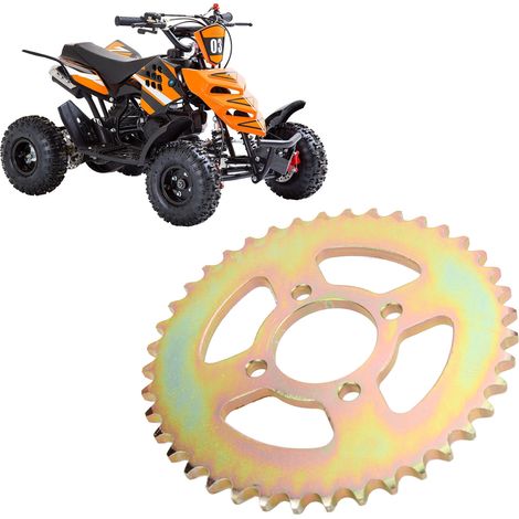 Pignon universel doré 530-40T 58 mm pour quads (1/5)