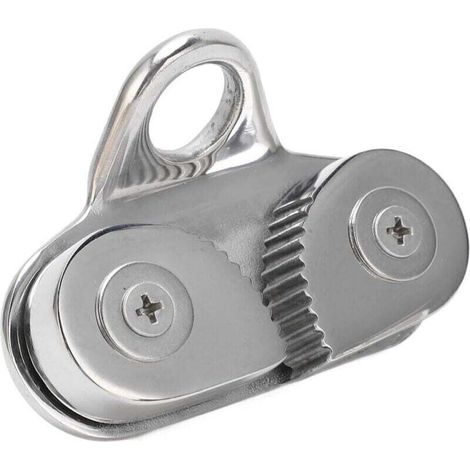 Plaque de serrage à came, plaque de serrage à came en acier inoxydable 316, anneau de guidage de câble antirouille, adapté aux cordes marines (1/4)