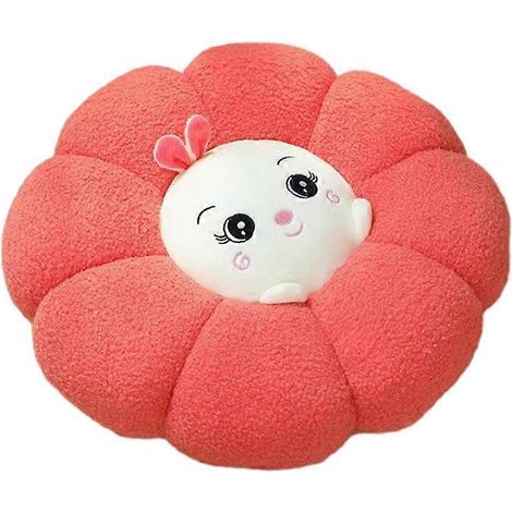 Coussin citrouille mignon pour salle de classe, sol de bureau, coussin pour étudiant sédentaire, coussin de chaise (1/5)