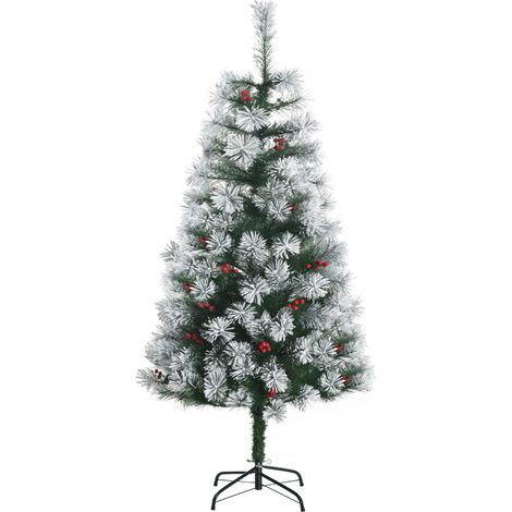 Indoor Christmas Tree Artificial Berry Xmas Decoration with Metal St184 Tips (5FT(150CM)) (1/5)