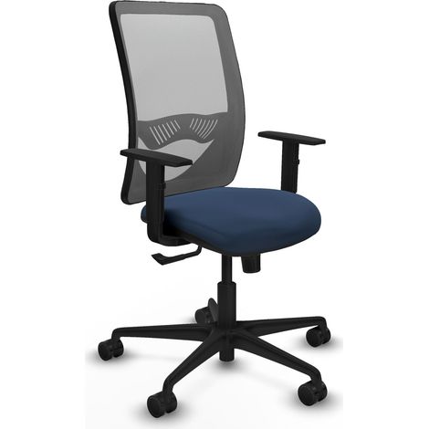 Sedia da ufficio piqueras y crespo Zulema nero braccioli regolabili (1/2)