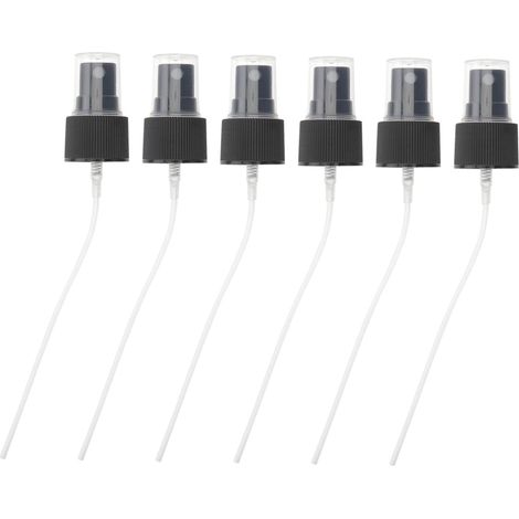 Set di 6 ugelli di ricambio per flaconi spray, con cannuccia, adatti per flaconi da 10 a 300 ml, accessori per flaconi spray. (1/5)