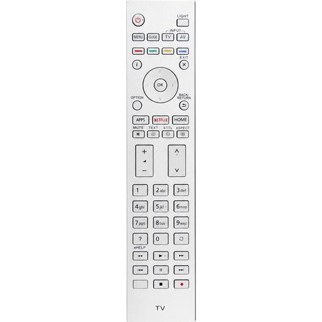 Télécommande TV Compatible avec Panasonic N2QAYA000097 (1/5)