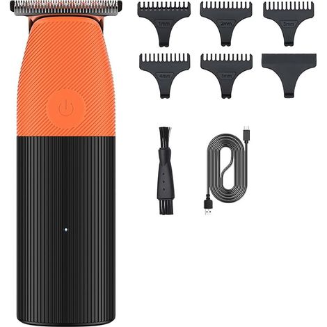 Tondeuse à cheveux professionnelle avec écran LCD pour homme - Tête d'huile Machine de coupe (1/5)