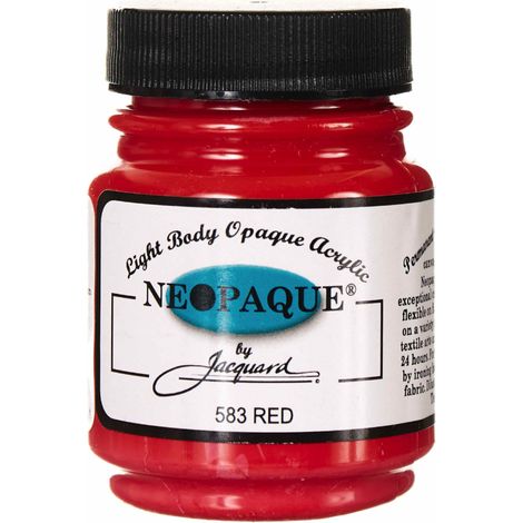 Vernice acrilica Neopaque - Jacquard color / 583 - Rosso (1/5)
