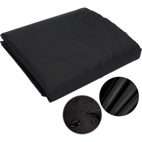 telo di copertura per mobili da giardino, impermeabile 210D, telo di copertura per mobili da esterno 315x160x74 cm, protezione dagli agenti atmosferici e dai raggi UV per set in rattan o tavolo rettan (1/4)