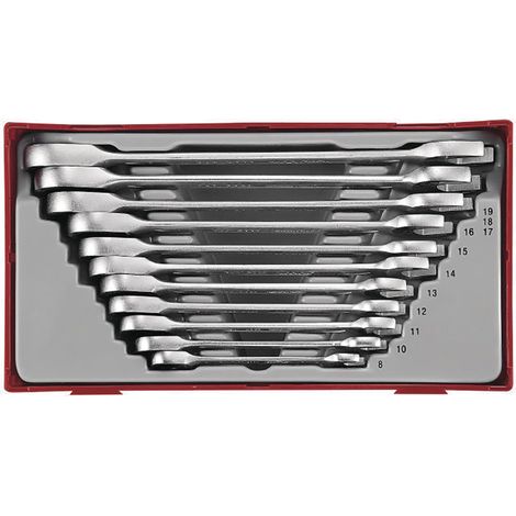 Jeu clé mixte à racagnac RS TT1 tray 8-19mm 11 pièces Teng Tools TT6511RS (1/2)