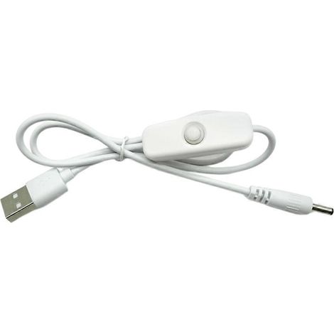 Câble convertisseur d'alimentation USB vers prise CC 3,5 mm x 1,35 mm, 1,5 m ou 1,5 m. (1/5)