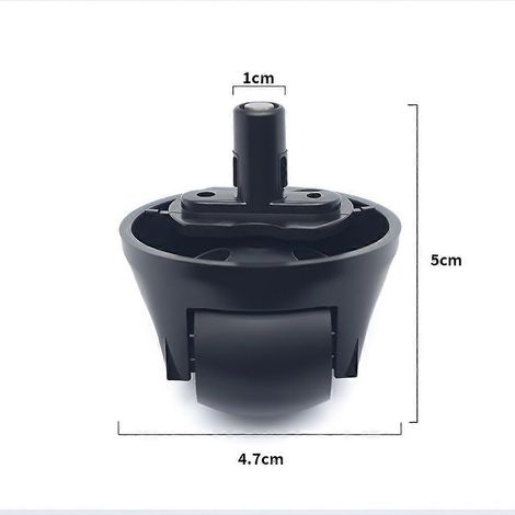Roue de rechange pour aspirateur robot G30 P20 Pro G20S Ultra - Accessoire de roue universel 1 pièce() (1/4)