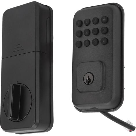 Serrure de porte intelligente à code, en alliage de zinc et ABS, mécanique, pour bureau, maison ou hôtel. (1/5)