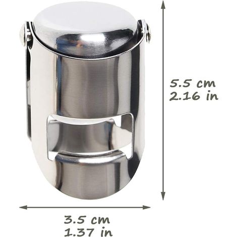 Porte-bouteilles de vin mousseux Champa haut de gamme en acier inoxydable foncé-AquaForge