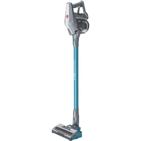 Hoover HF322YHM 011 H-Free 300 Hydro - Scopa senza filo, Doppia Azione di Pulizia, 44.4W, 82 Decibel, Grigio e Blu (1/10)