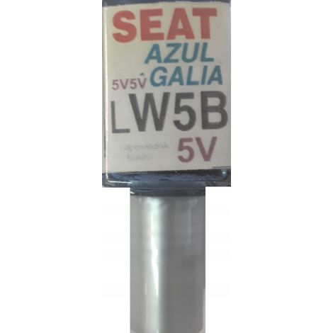 Kit di riparazione graffi per vernice auto Seat LW5B 5V Azul Galia 10 ml Arasystem (1/5)