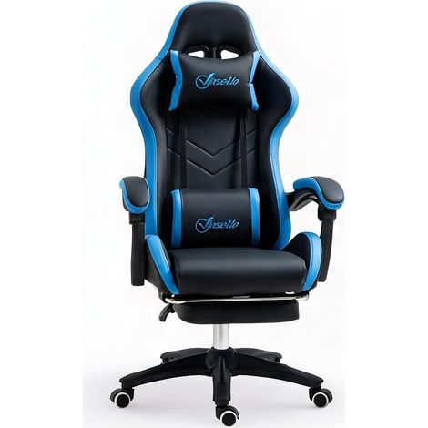 Chaise de bureau réglable de 45,5 à 53,5 cm 65 x 65 x 129 cm (1/5)