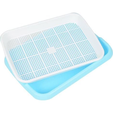 Seed Sprouter Tray Germination Seeds Wheat Grass Hydroponics Durable Germination Tray for Garden Home Office