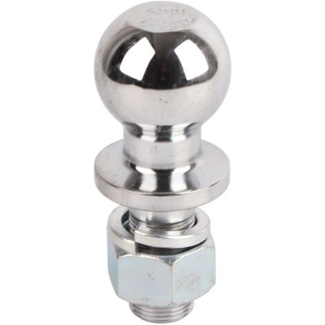 Anhängerkupplungskugel mit glatter, glänzender Oberfläche, kompakter, rostbeständiger Bauweise, hoher Widerstandsfähigkeit dank präzisem 50-mm-/1,96-Zoll-Gewinde