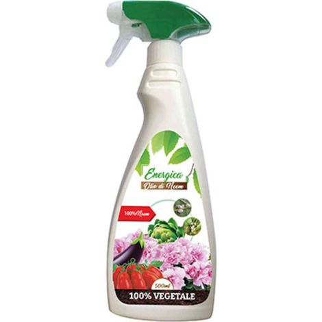 INSETTICIDA OLIO NEEM SPRAY ENERGICA - GR 500 - 6 pezzi