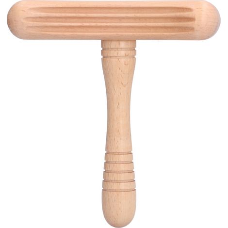Bâton de Guasha Portable en Bois pour Massage du Cou, Épaules et Membres - Outil de SPA à Domicile (1/5)