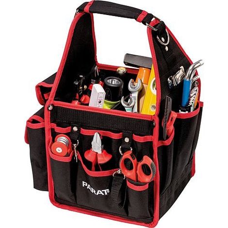 Sac à outils Softbag S 5990841991 – Nylon – 21 compartiments – Dimensions 400x235x215mm – Pour professionnels et artisans – Parat (1/5)