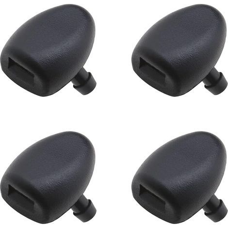 Front Windscreen Washer Nozzles 6438J2 6438E6 6438AV Windscreen Wiper Spray Jet Compatible with 206 407 C2 C3 C5 (1/5)