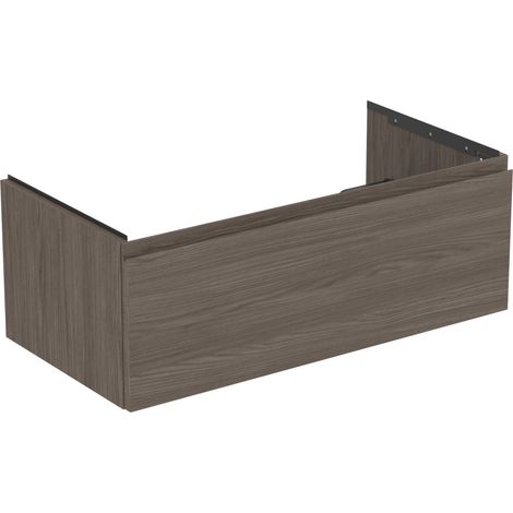 Ideal Standard Finesse - Mueble de lavabo, 100x51x37 cm, 1 cajón, Olmo Oscuro E3393UR (1/5)