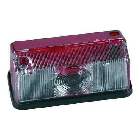 Feu de gabarit bi-colore 12V – Dimensions 90x41x41mm – Résistant aux chocs et intempéries – Installation rapide sur remorque – Radex (1/2)