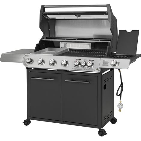 Primaster Gasgrill Cody Powerzone & Infrarotbrenner Grillfläche 95 x 48 cm Gasgrill (1/2)