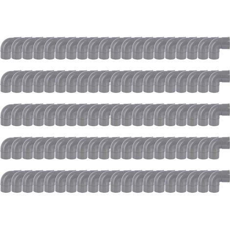 100 raccords PVC 87°30 Mâle/Femelle Ø32 - First Plast (1/4)