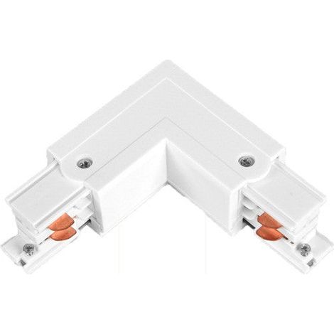 Conector L Izquierda Carril 4 Vías Trifásico