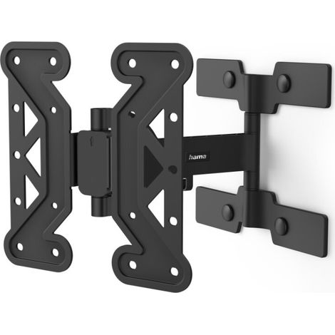 Supp. TV mural, pivotable, inclin., extra-plat, 122cm (48"), jus. 25kg (1/3)