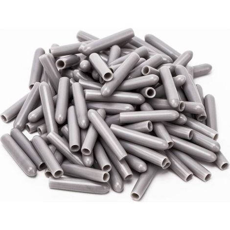 Kit de 100 embouts de réparation pour grille de lave-vaisselle, antirouille, gris (1/5)