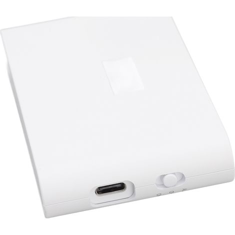 Bewegungsmelder-Nachtlicht, 0,2 W, 2700 K warmweiß, wiederaufladbar durch magnetische Induktion, Typ C, 5 V DC LED-Nachtlicht (1/5)