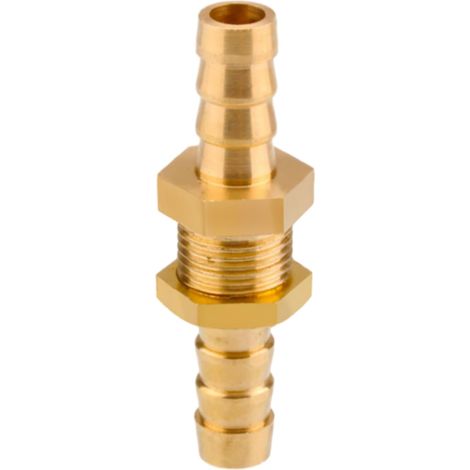 Raccord cannelé en laiton 1/2", filetage femelle, épisseur de métaux, barbillons, raccord tuyau, connecteur adaptateur pour air, eau, huile (épaisseur 8 mm) Pagode Mm Grand Cuivre (1/5)