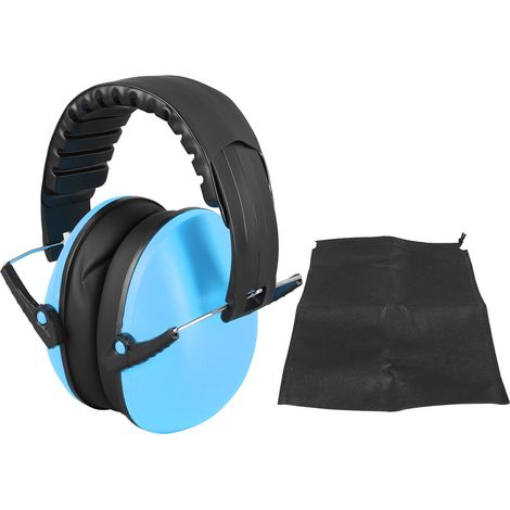 Ortviai Bouchons d’oreilles antibruit pour enfants – Protection acoustique efficace, confortable et sécurisée, couleur bleu ciel