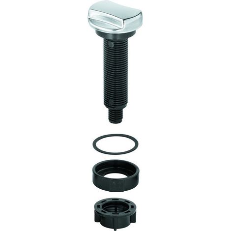 Tirador giratorio GROHE 42587 para fregaderos de cocina de acero inoxidable
